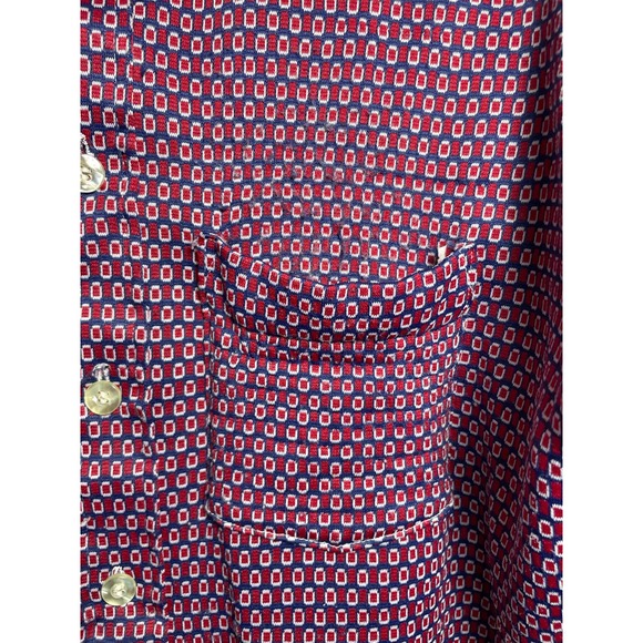 Vintage Disco 70s TownCraft Penneys Mens Long Sleeve Button Down disco shirt - Picture 6 of 16